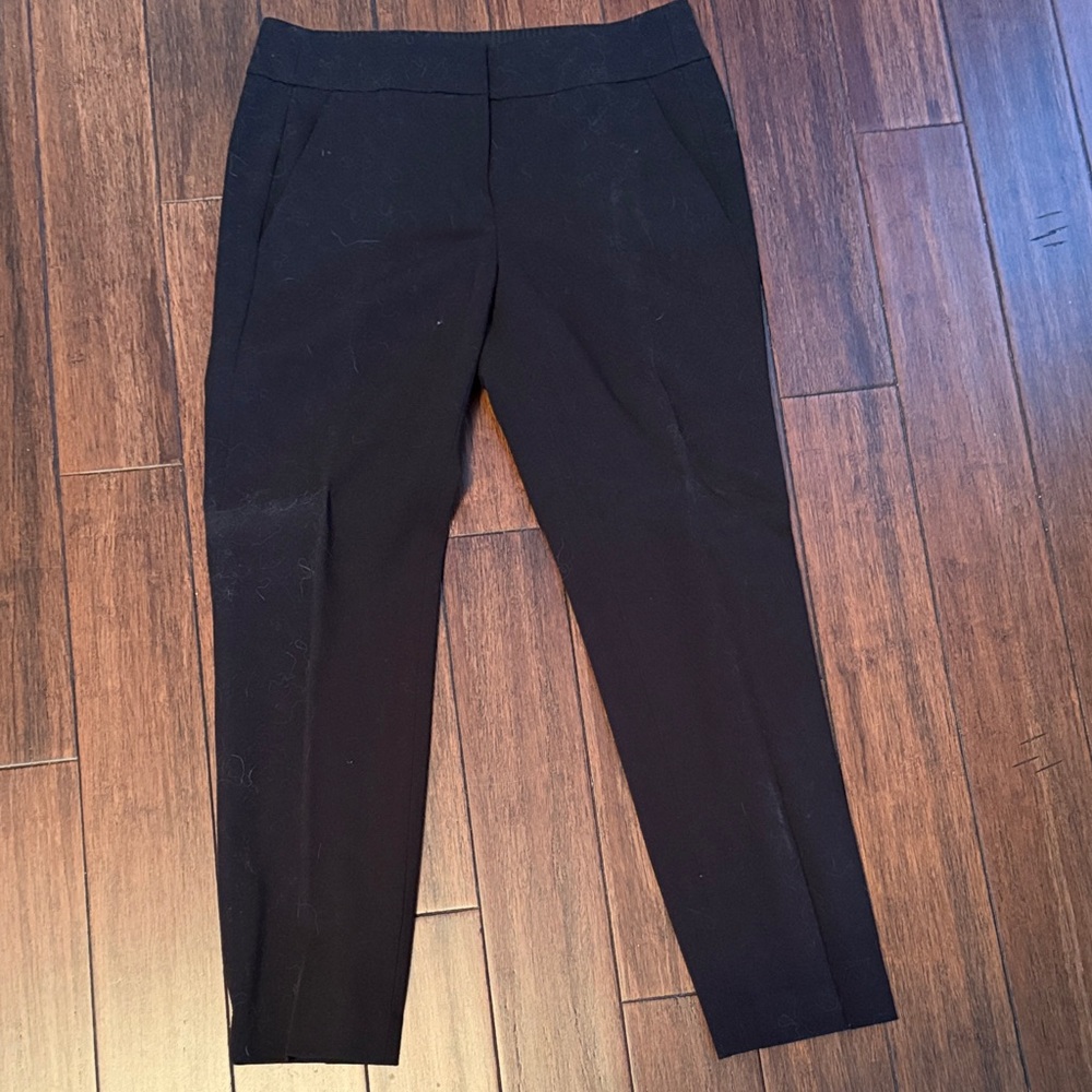 LOFT Black Straight Leg Pants